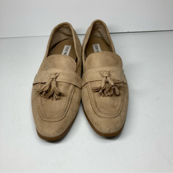 Steve Madden Colorado Tan Tassel Loafer Slip On Shoe 9 M - Picture 2 of 14